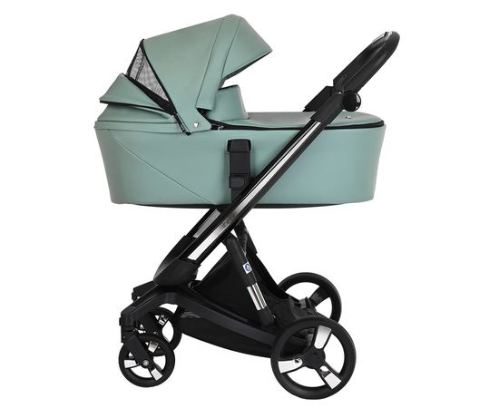 Коляска 2 в 1 Ibebe I-Stop IS21 turquoise black  купить,NaN