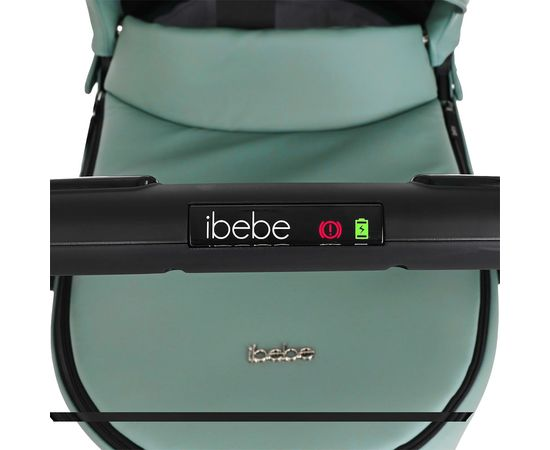 Коляска 2 в 1 Ibebe I-Stop IS21 turquoise black  купить,NaN