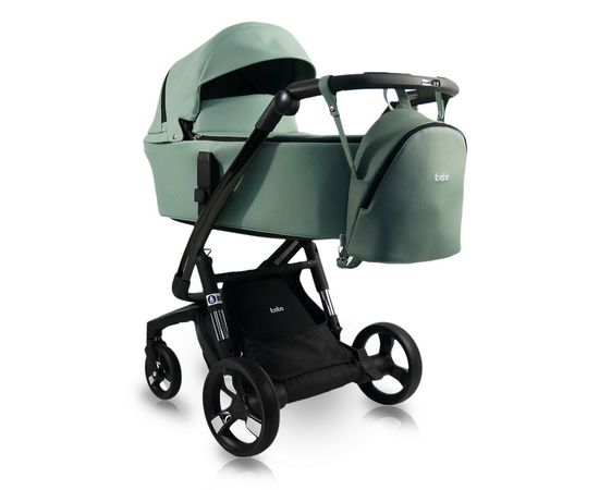 Коляска 2 в 1 Ibebe I-Stop IS21 turquoise black  купить,NaN
