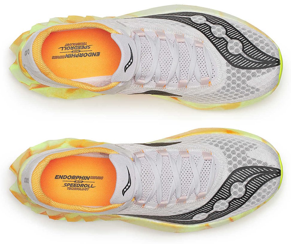Кроссовки Saucony Endorphin pro 4 белый, серый - ForteMarket Кроссовки Saucony Endorphin pro 4 белый, серый купить,109900
