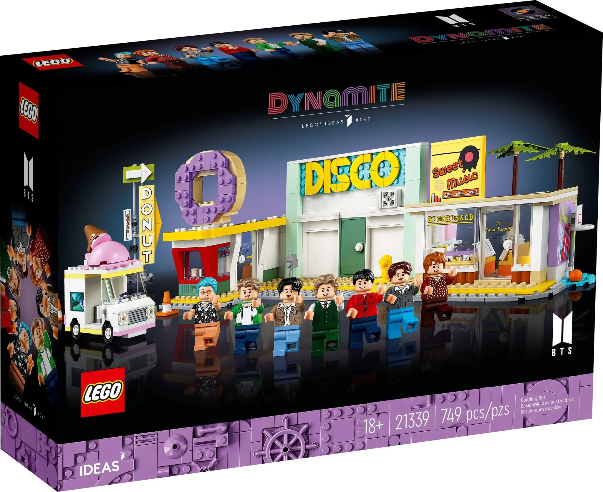 Конструктор Lego BTS Dynamite Ideas 21339 купить,NaN