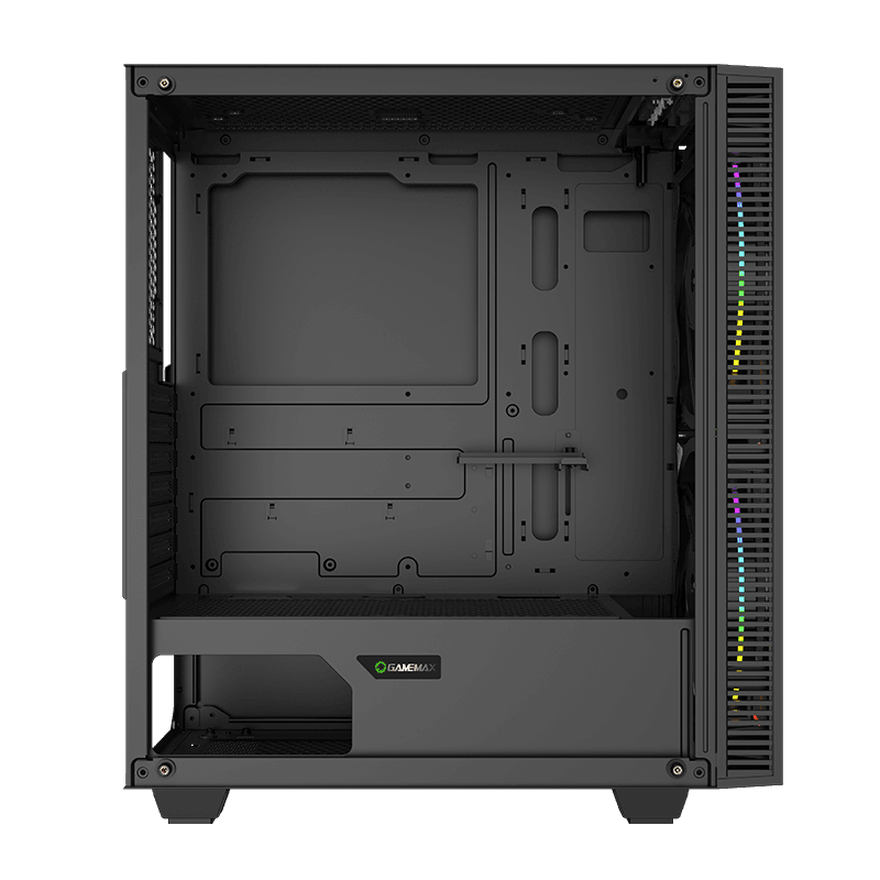 Корпус GameMax Hole черный - ForteMarket Корпус GameMax Hole черный купить,0