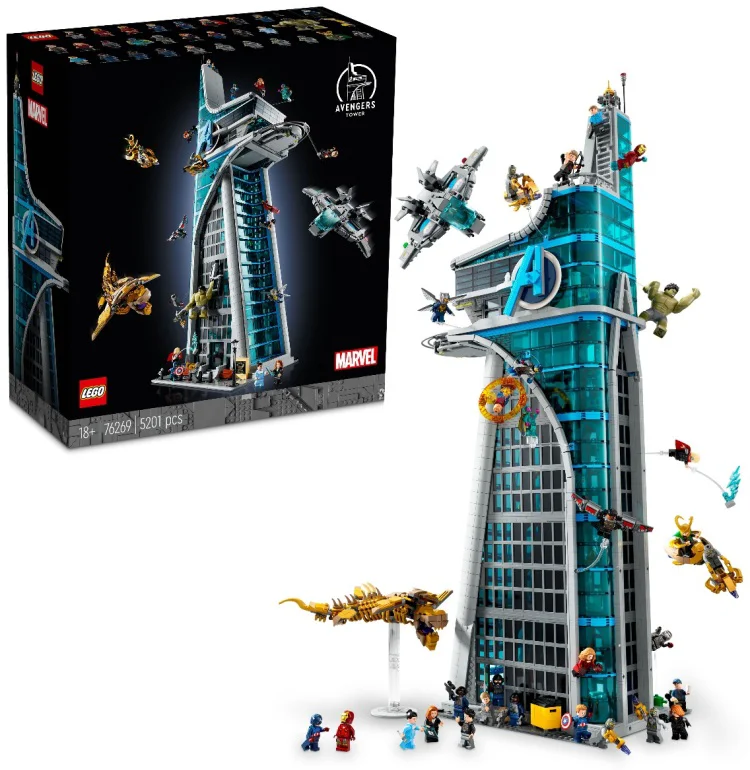 Конструктор Lego Башня Мстителей Marvel 76269 купить,NaN