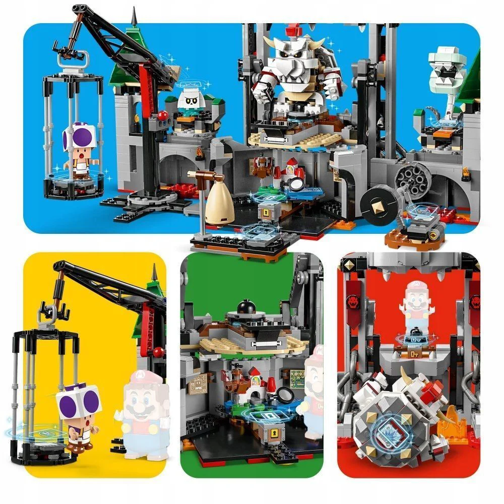 Конструктор Lego Битва в замке Боузера Super Mario 71423 купить,NaN