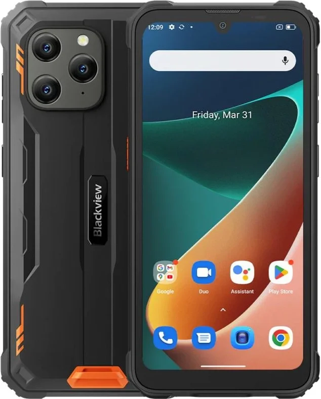 Смартфон Blackview BV5300 Pro 4/64Gb Orange + Наушники Blackview TWS Earphone AirBuds7 White купить,NaN