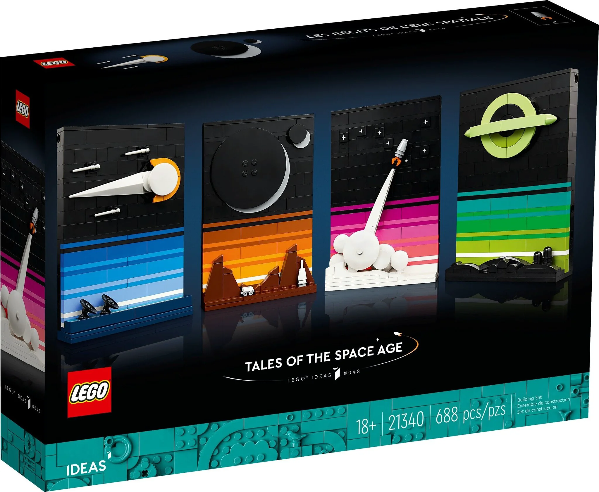 Конструктор Lego Ideas Сказки космической эры 21340
