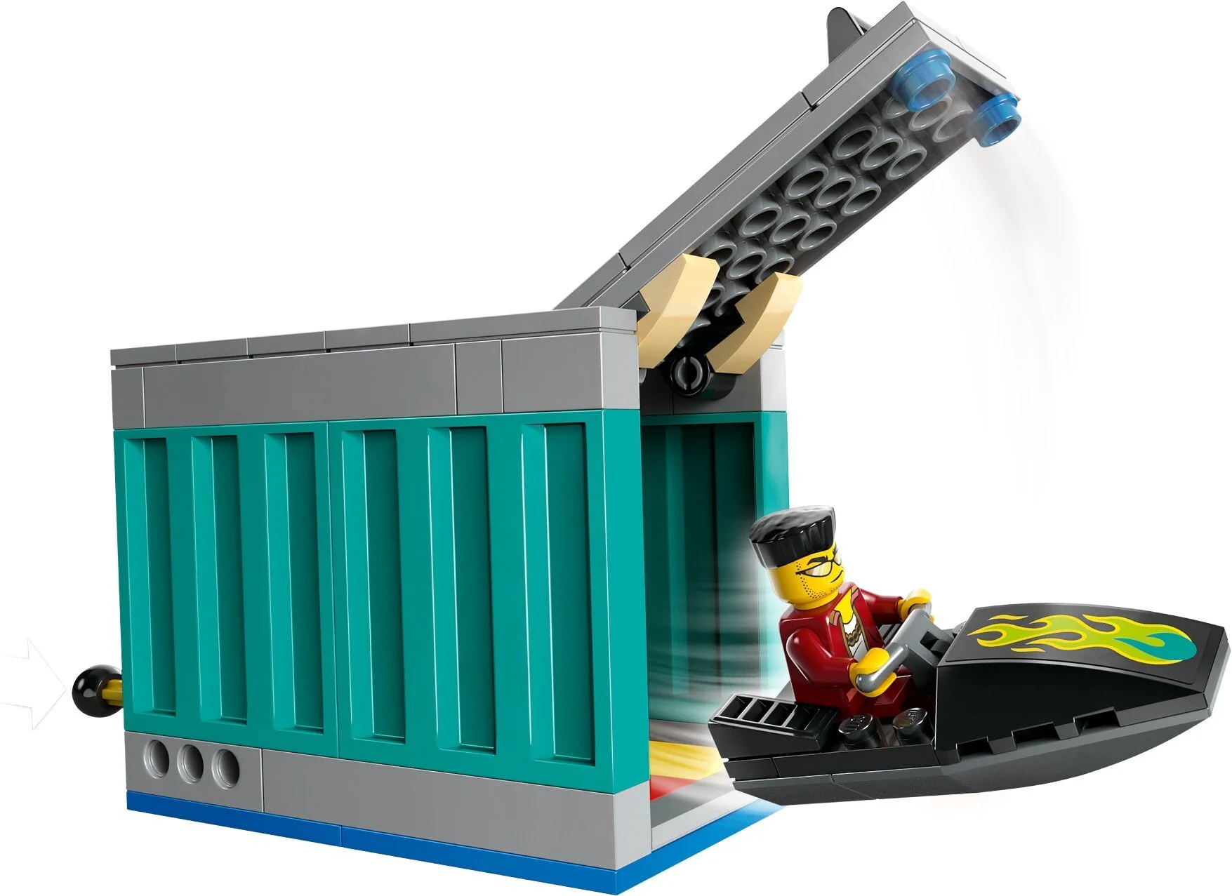 Конструктор Lego City Полицейский катер и убежище преступников 60417 купить,NaN