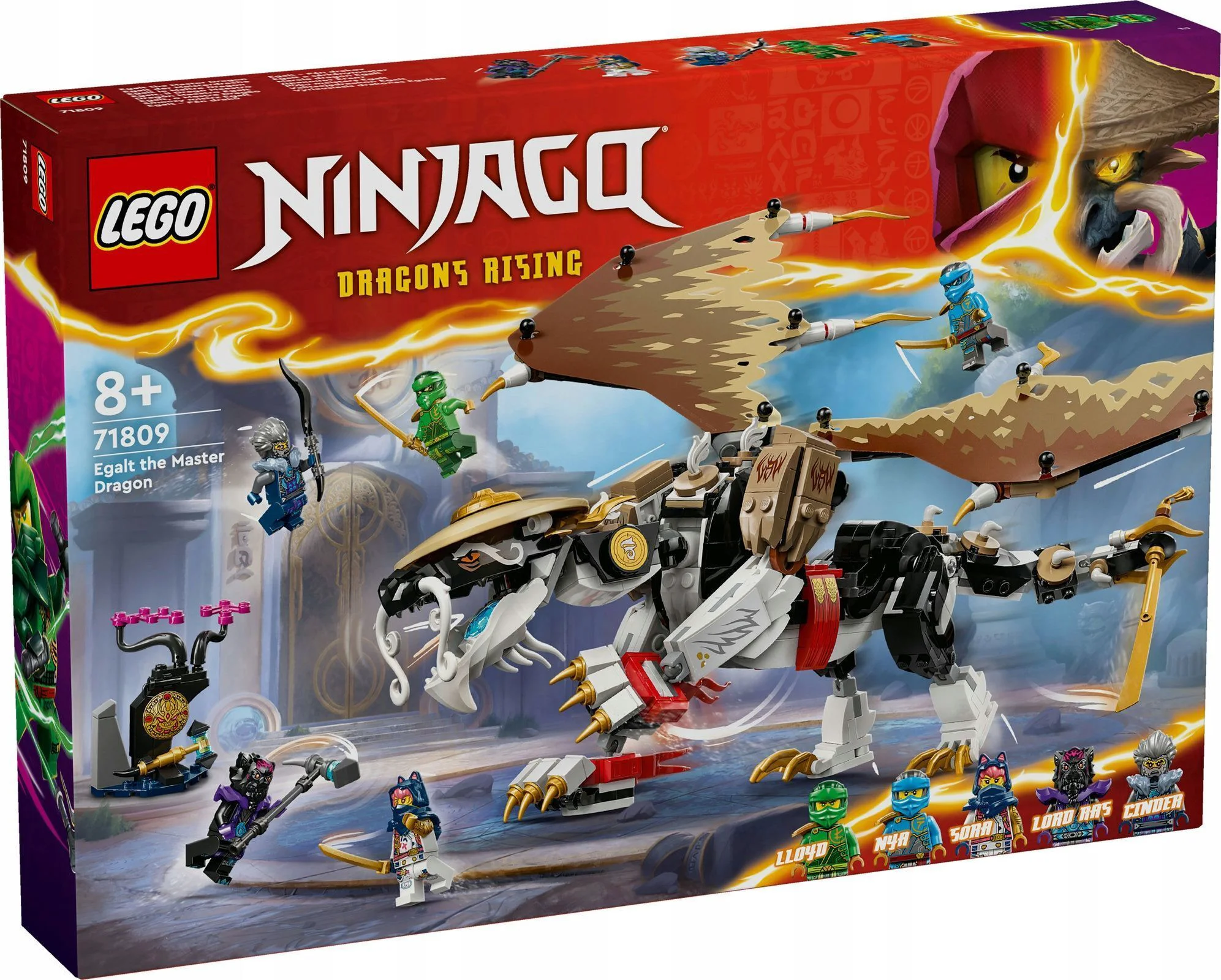 Конструктор Lego Ninjago Эгалт-повелитель Дракона 71809 купить,NaN