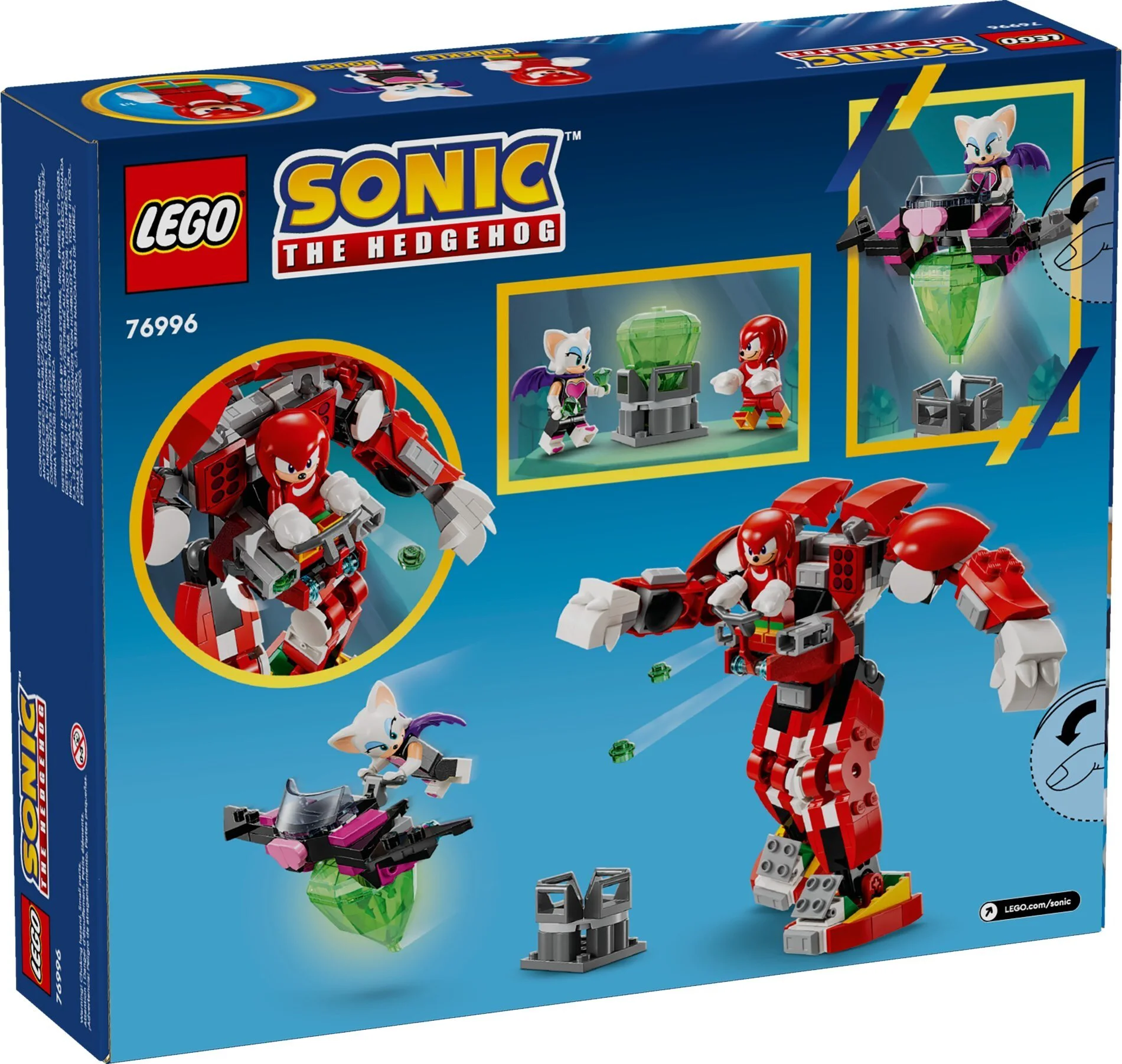 Конструктор Lego Sonic the Hedgehog Механический страж 76996 купить,NaN
