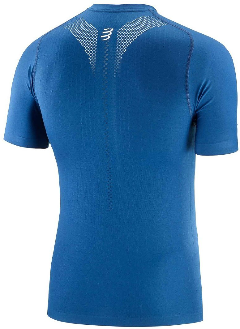 Футболка мужская Compressport Trail Mont Blanc 2020 AM00030L синяя XL купить,NaN