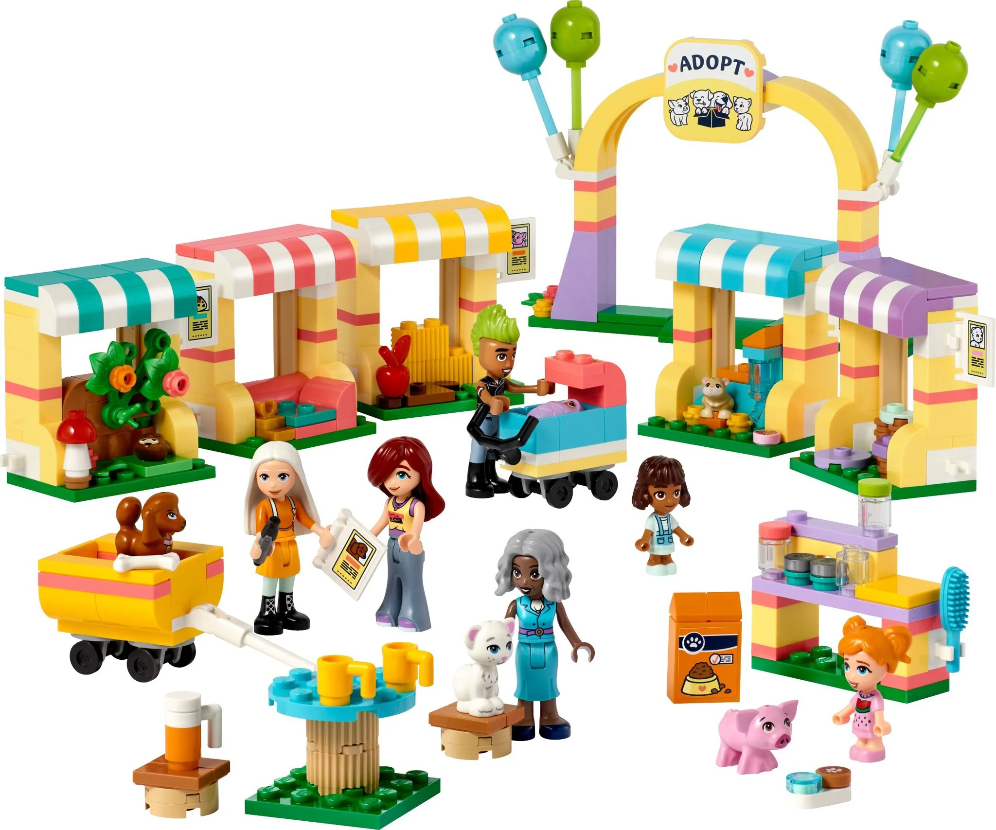Конструктор Lego Friends  День усыновления домашних животных 42615 купить,NaN