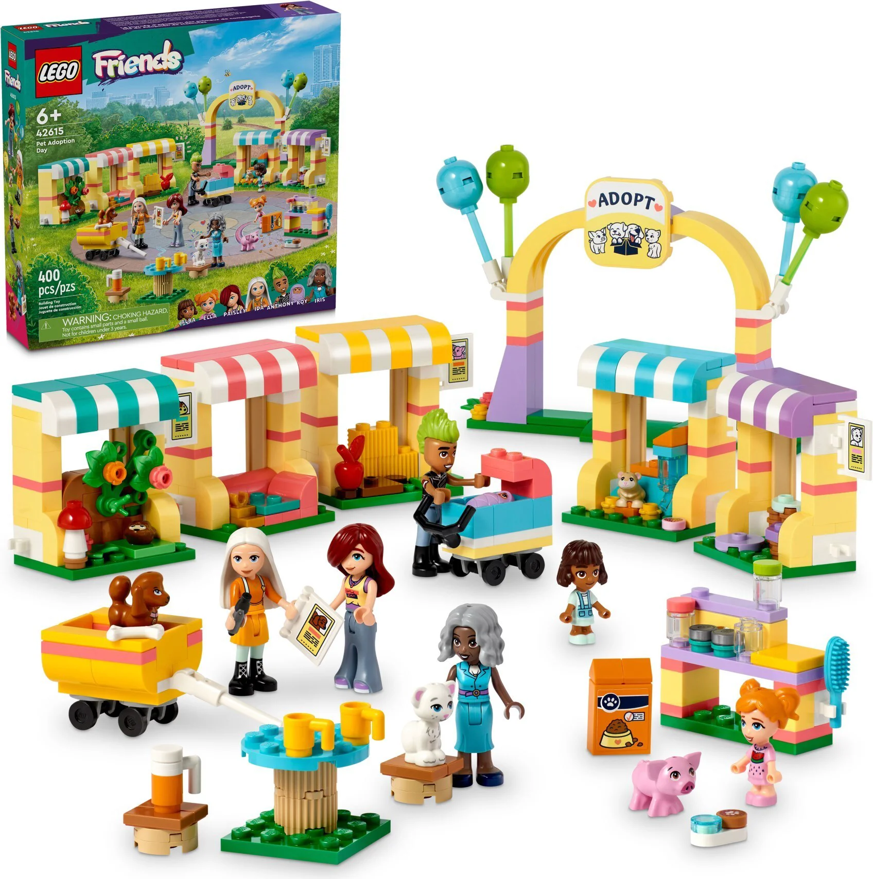 Конструктор Lego Friends  День усыновления домашних животных 42615 купить,NaN