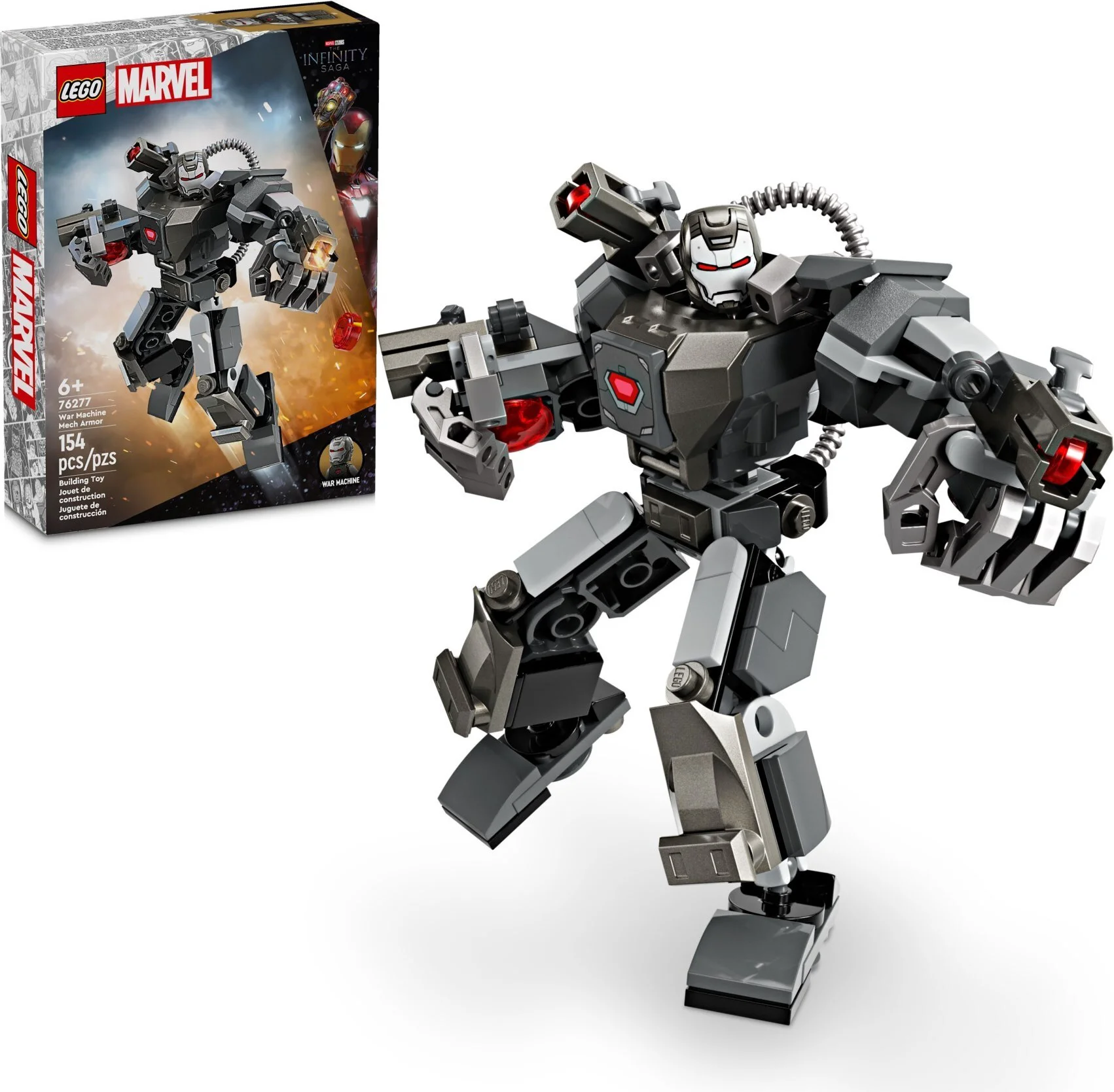 Конструктор Lego Marvel Механическая военная машина 76277