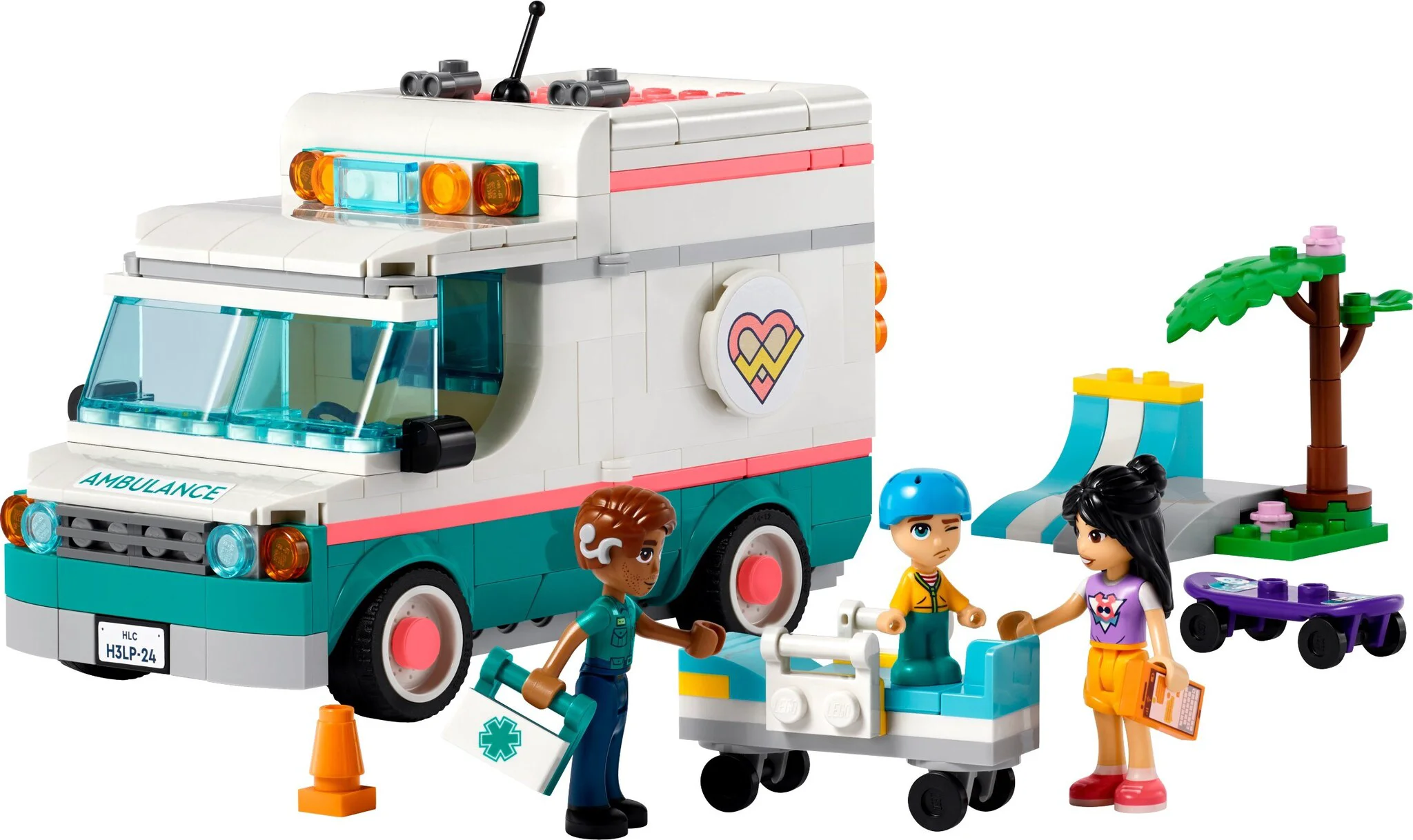 Конструктор Lego Friends Машина скорой помощи городской больницы Хартлейк 42613 купить,NaN