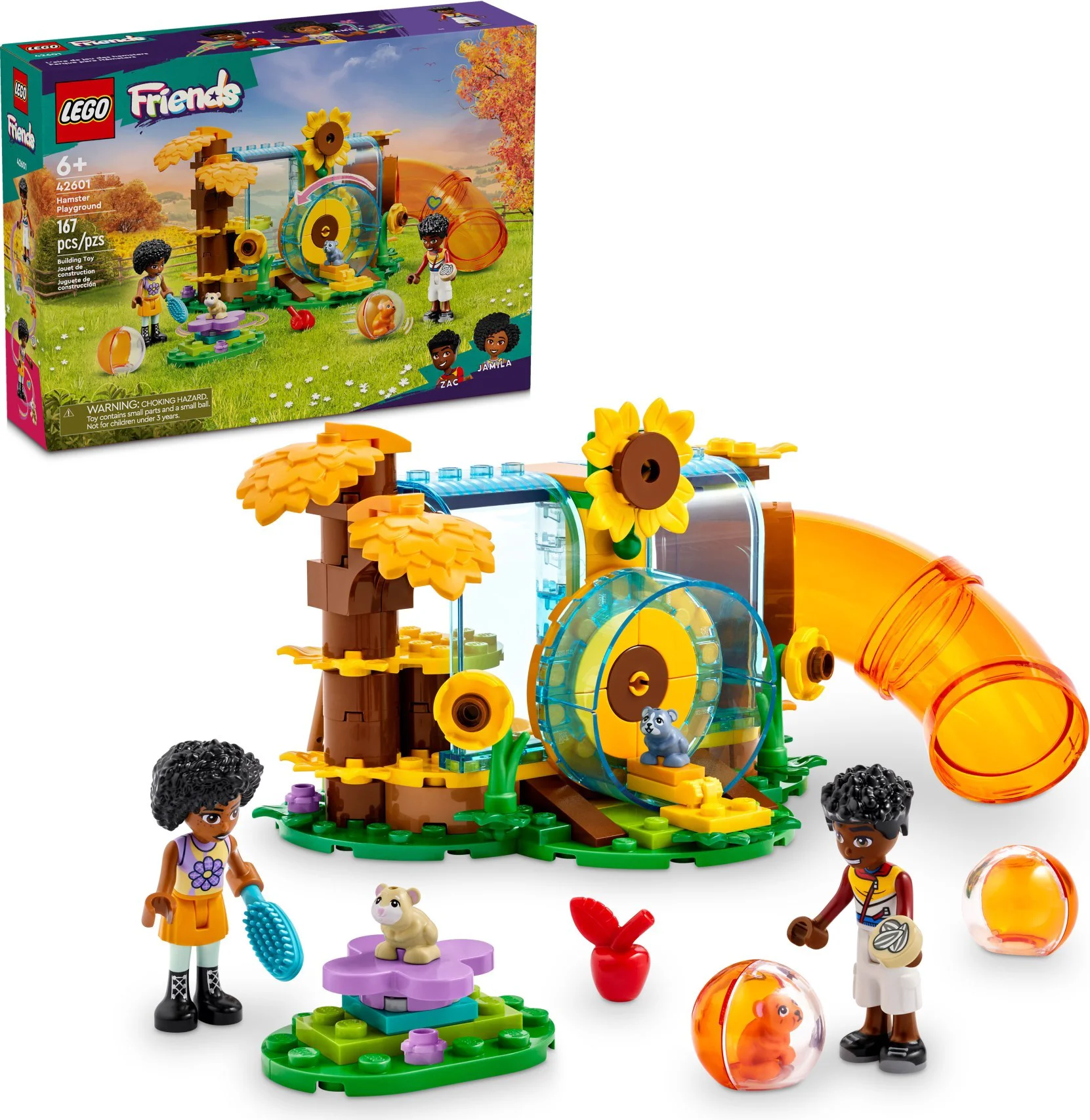 Конструктор Lego Friends Игровая площадка для хомячков 42601 купить,NaN