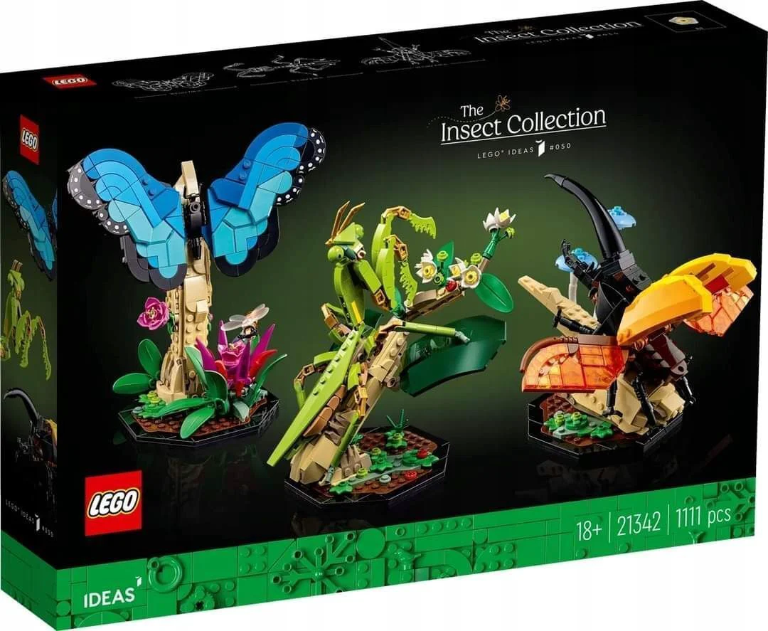Конструктор Lego Коллекция насекомых Ideas 21342 купить,NaN