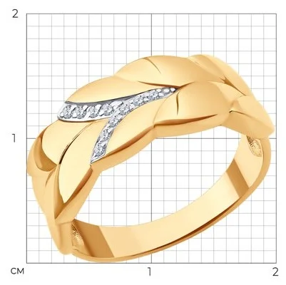 Кольцо Sokolov 019436 18.5р 3.33гр купить,NaN