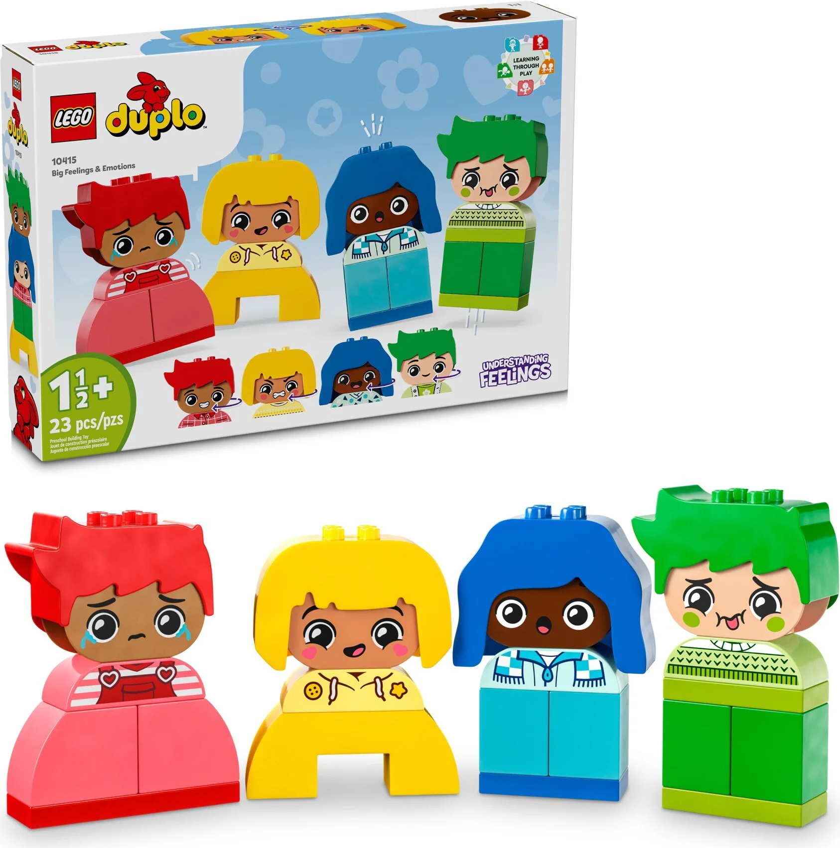 Конструктор Lego Duplo Мои первые чувства и эмоции 10415