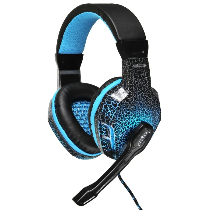 Наушники Oklick HS-L400G Zeus черно-голубые