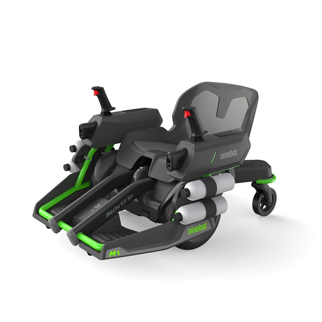 Модульный игровой комплект для гироскутера Mecha Kit с водяными пулями серый