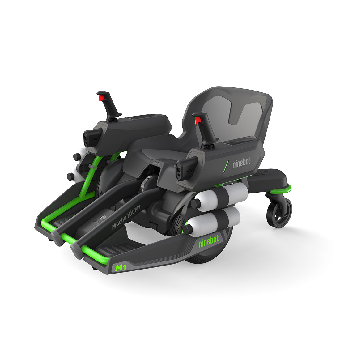 Модульный игровой комплект для гироскутера Mecha Kit с водяными пулями серый
