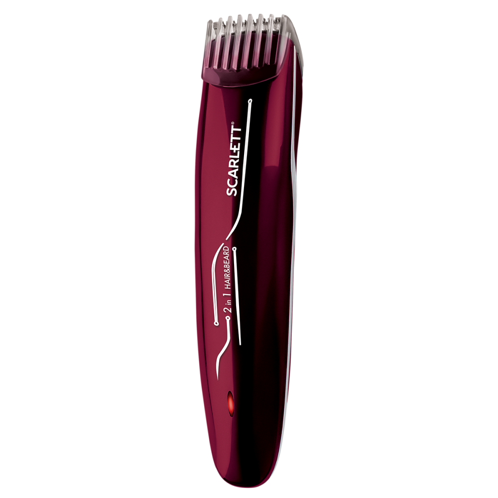 Машинка для стрижки Scarlett SC-HC63C65 бордовая купить,NaN