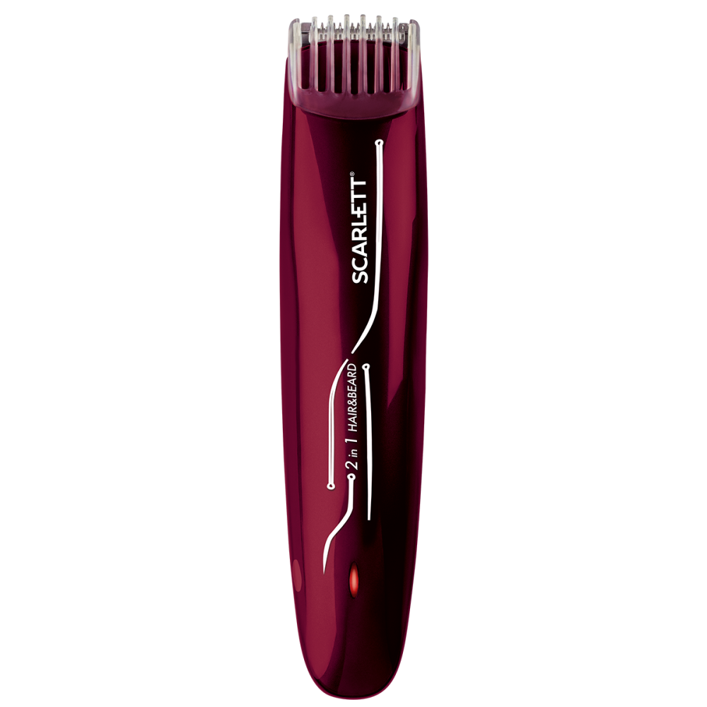 Машинка для стрижки Scarlett SC-HC63C65 бордовая купить,NaN