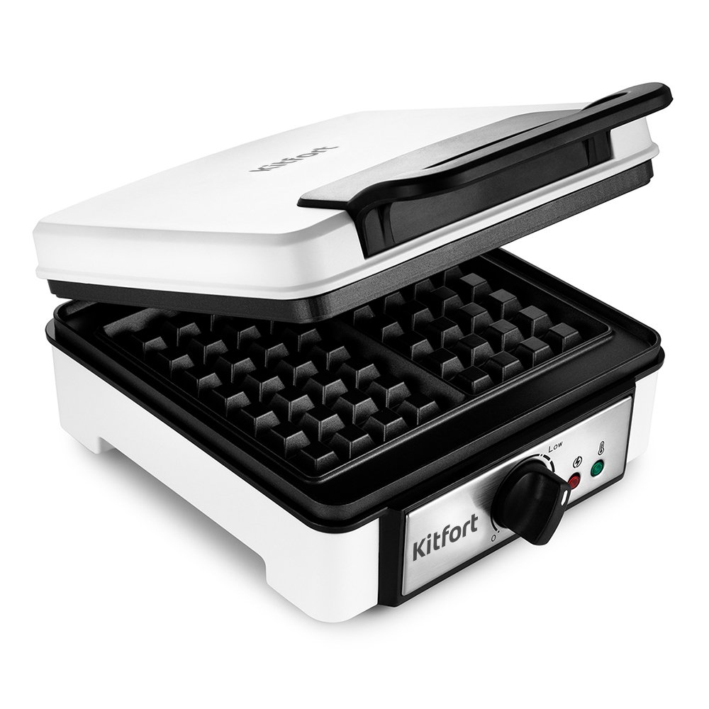 Вафельница Kitfort KT-1646 белая - ForteMarket Вафельница Kitfort KT-1646 белая купить,0