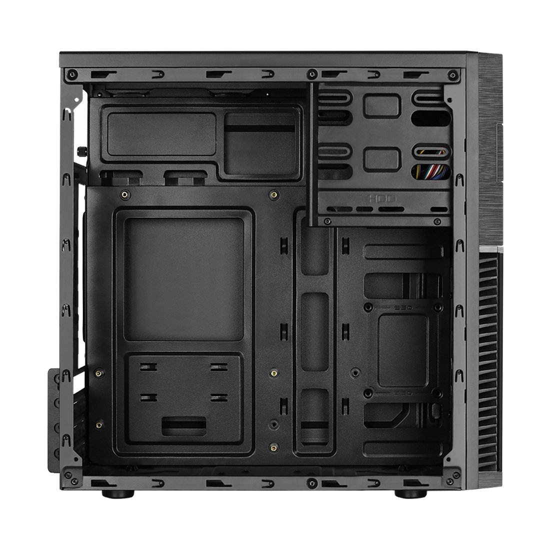 Корпус Aerocool CS-105 Blue ACCS-PC09011.B1 черный - ForteMarket Корпус Aerocool CS-105 Blue ACCS-PC09011.B1 черный купить,0