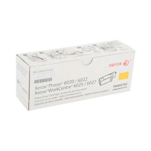 Тонер-картридж Xerox 106R02762 жёлтый