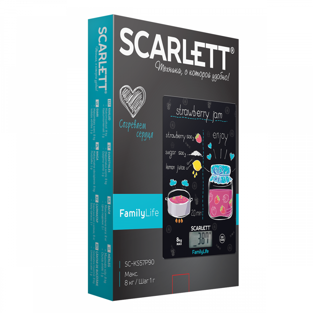 Весы кухонные Scarlett SC-KS57P90 купить,NaN