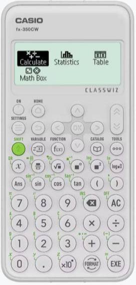 CASIO FX-350CW, 10+2-разрядный, белый купить,10990