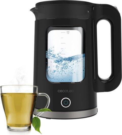 Электрочайник Cecotec Thermosense 330 Glassy черный купить,14990