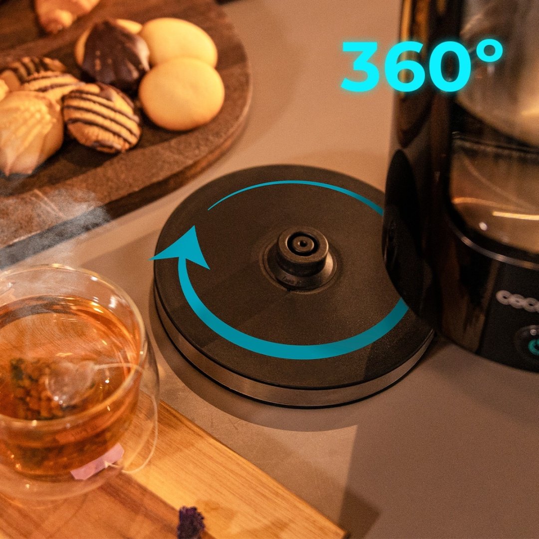 Электрочайник Cecotec Thermosense 330 Glassy черный купить,14990