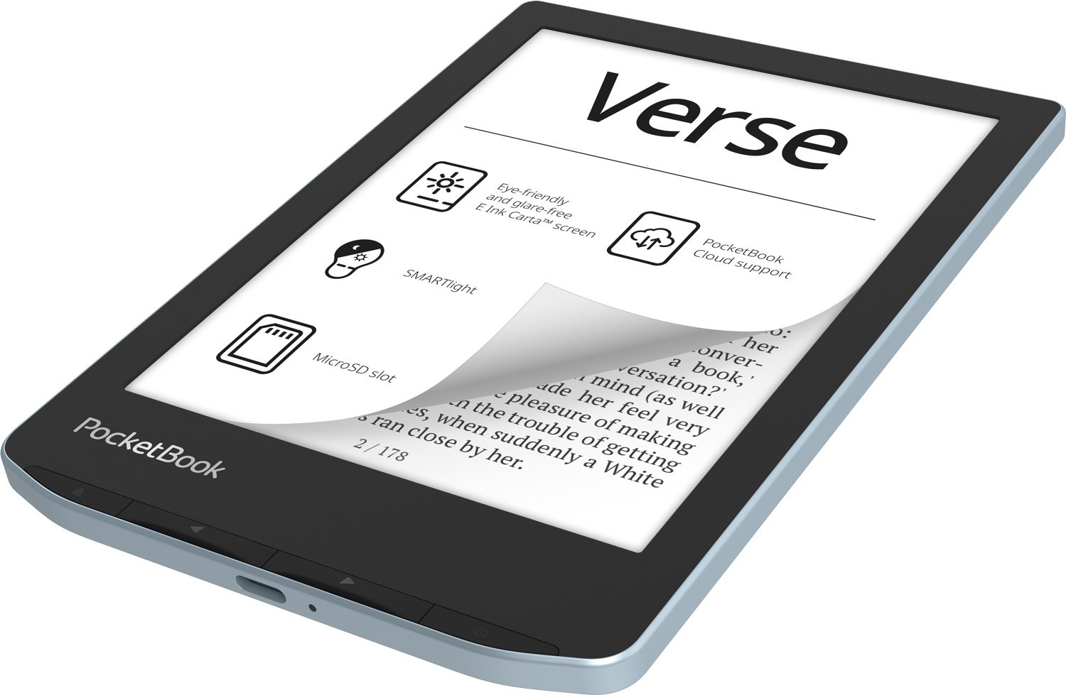 Электронная книга POCKET BOOK PB629-2-CIS 6 дюйм 8 Гб синий