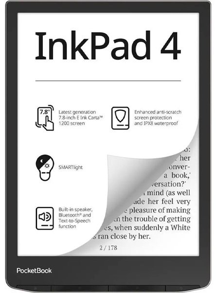 Электронная книга POCKET BOOK PB743G-U-CIS серебристый купить,166990