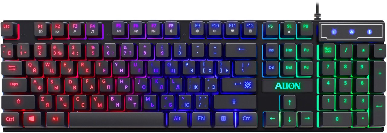 Клавиатура Defender GS-987 черный