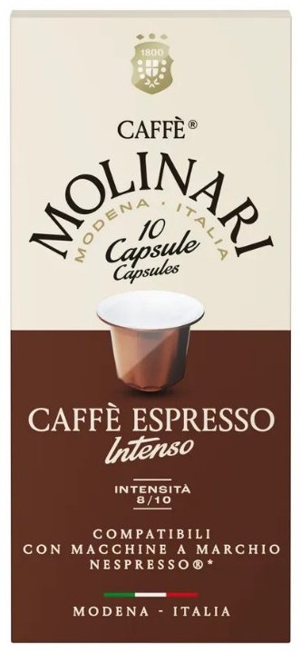 Капсулы кофе Caffe Molinari Caffe Espresso Intenso 10 шт