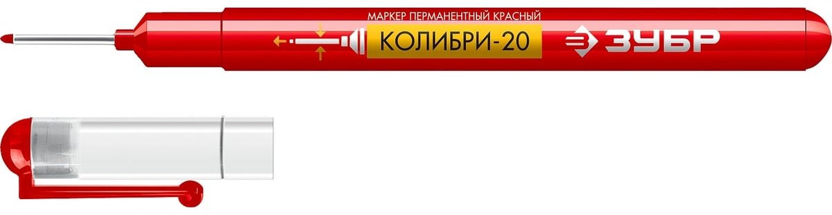 ЗУБР маркер строительный 06328-3 1