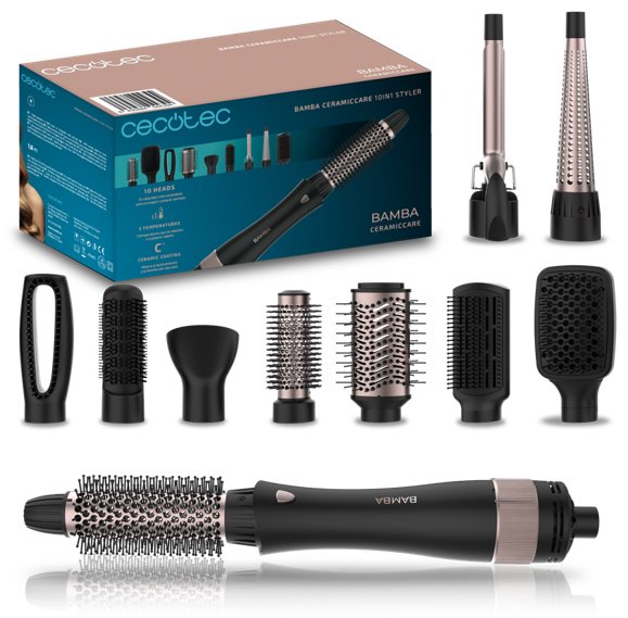 Cecotec СeramicCare Styler (10в1) стайлер черный купить,41990