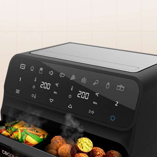 Аэрогриль Cecotec Cecofry Advance 9000 Window 9 л черный