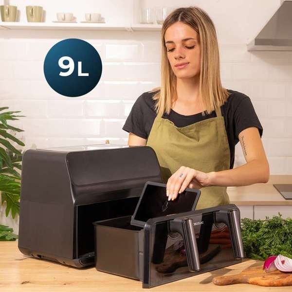 Аэрогриль Cecotec Cecofry Advance 9000 Window 9 л черный купить,64990