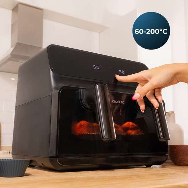 Аэрогриль Cecotec Cecofry Advance 9000 Window 9 л черный купить,64990