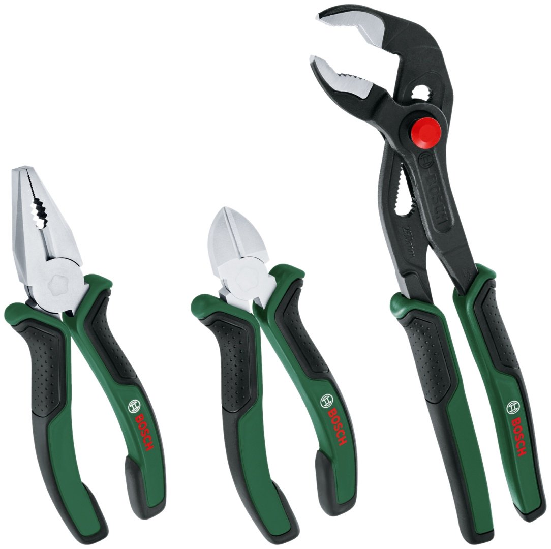 Набор губцевого инструмента Bosch 1600A02W7J, 250 мм