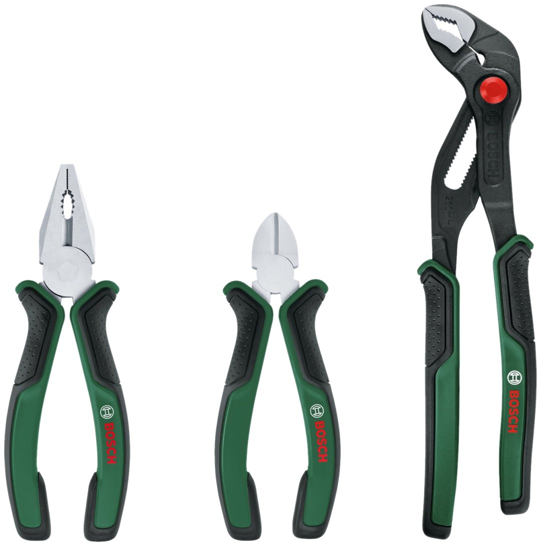 Набор губцевого инструмента Bosch 1600A02W7J, 250 мм