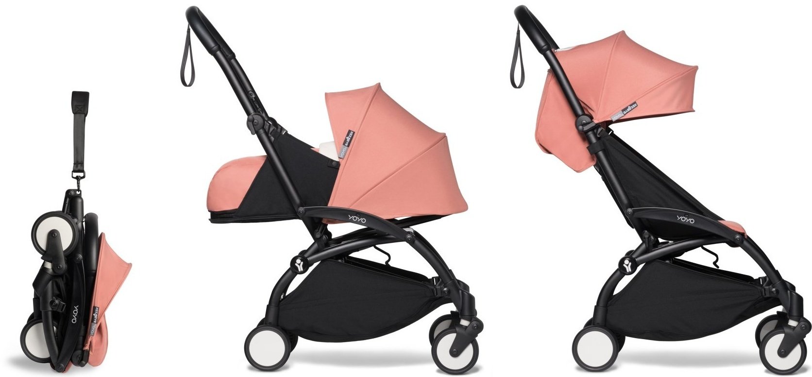 Коляска универсальная 2 в 1 Stokke YOYO3, розовый купить,NaN