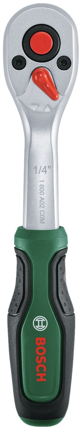 Трещотка реверсивная Bosch 1600A032VA 1/4, 150 мм
