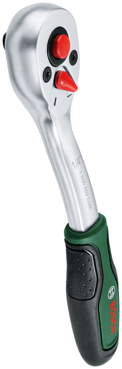 Трещотка реверсивная Bosch 1600A032VA 1/4, 150 мм