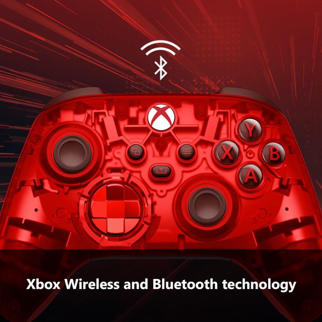 Игровой контроллер Xbox Wireless Controller Pulse Cipher Special Edition красный