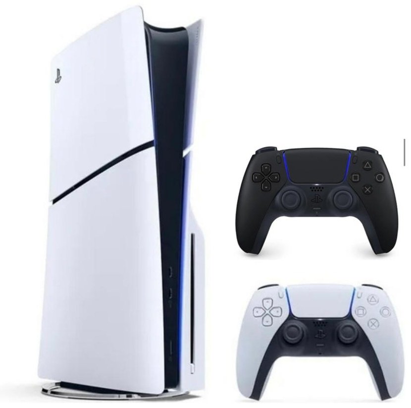 Игровая приставка Sony PlayStation 5 Slim + геймпад черный